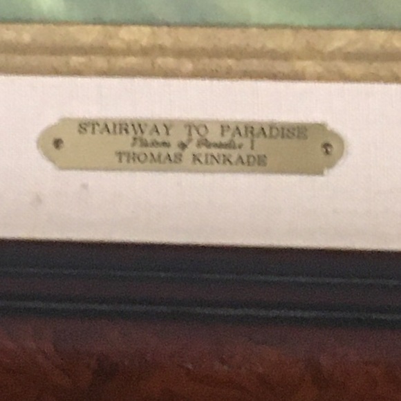 π HP π Thomas Kincaid canvas PP 291/710 retired - Picture 3 of 8